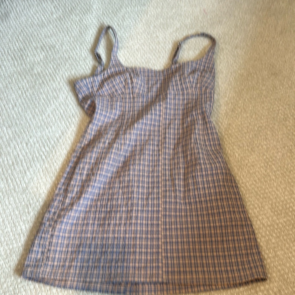 Urban Outfitters Peach and Purple mini dress